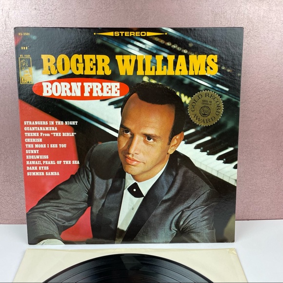 Vintage Roger Williams Born Free Vinyl Music Record - Picture 3 of 6